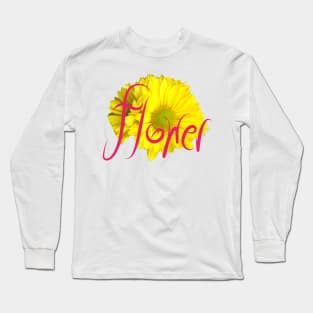 Flower Long Sleeve T-Shirt